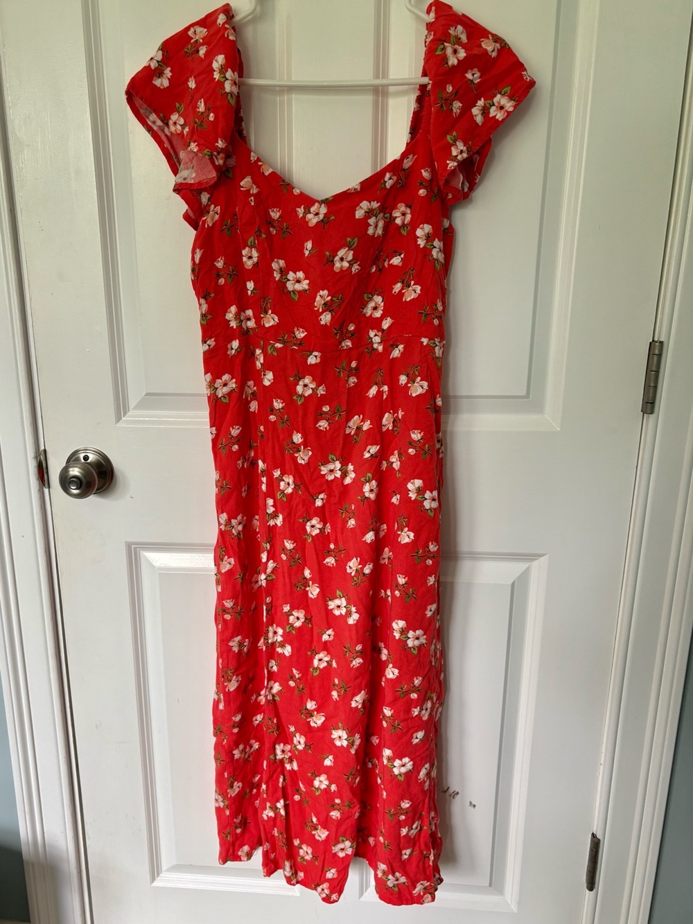 Boho, Flowy, Beachy, Summer, Resortwear Maxi Flowy Floral Old Navy Dress